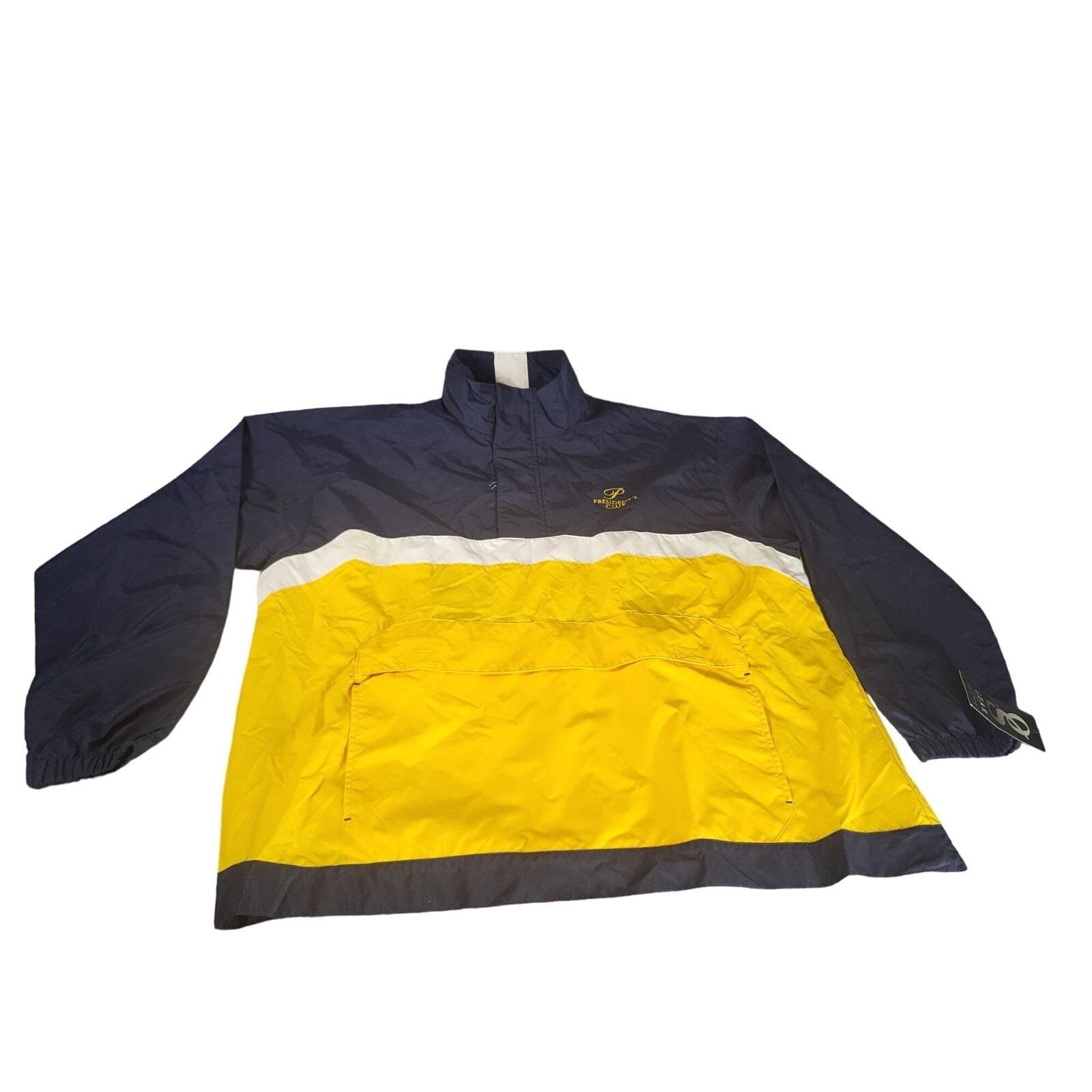 Vintage Gear For Sports Presidents Cup Windbreaker Men Sz Xl Multicolor Golf